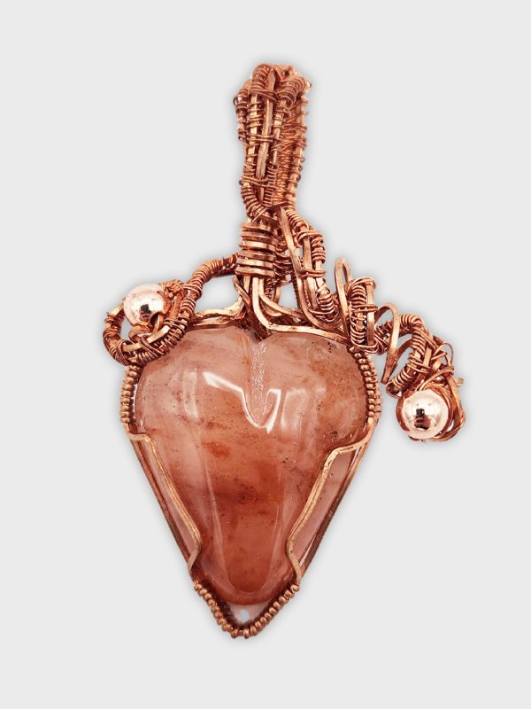 Clear Agate with Iron Inclusions