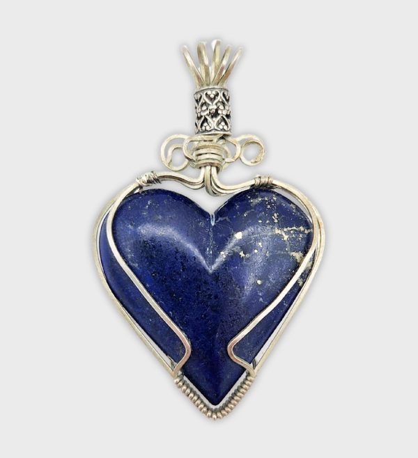 Lapis Lazuli Heart