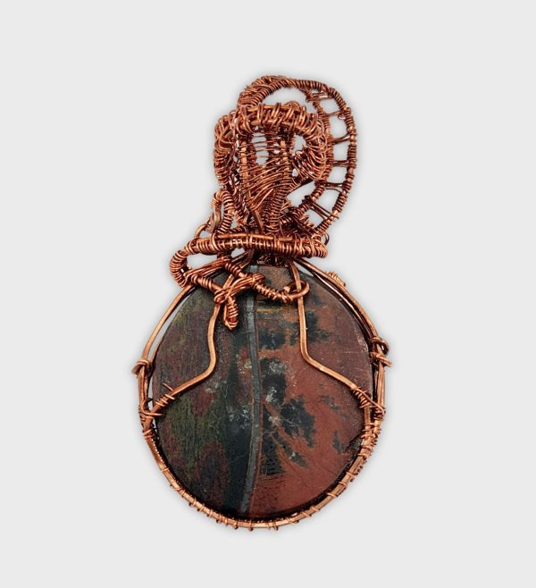 Ironstone with Copper Wrap