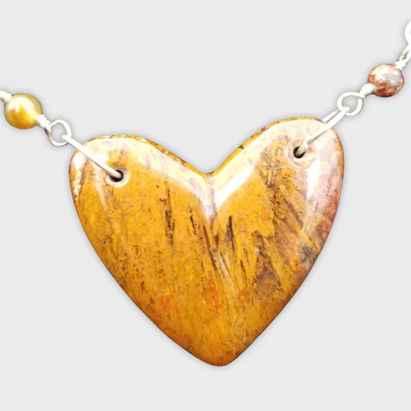 Petrified Wood Heart