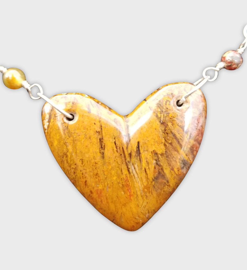 Petrified Wood Heart