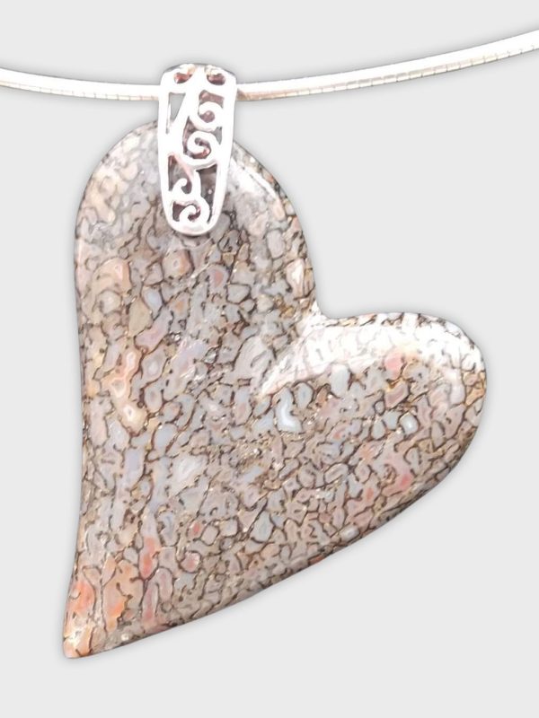 Agatized dinosaur bone, also called gembone or dinogem