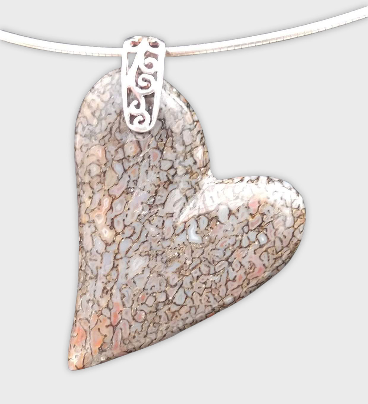 Agatized dinosaur bone, also called gembone or dinogem