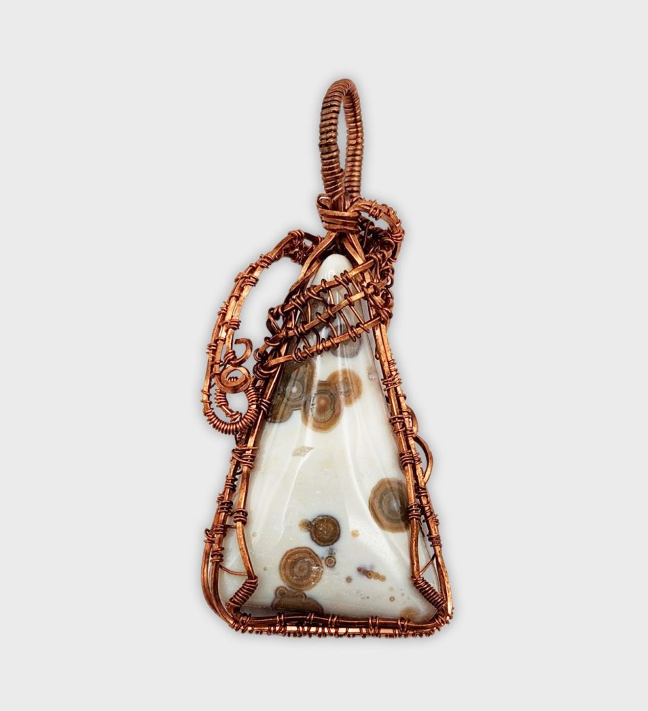 White Ocean Jasper